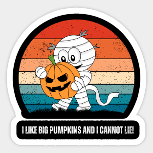 Pumpkin Love Confession Sticker